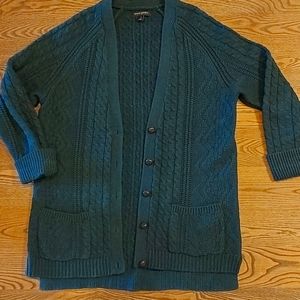 Banana republic cable knit cartigan